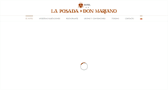 Desktop Screenshot of hoteldonmariano.com